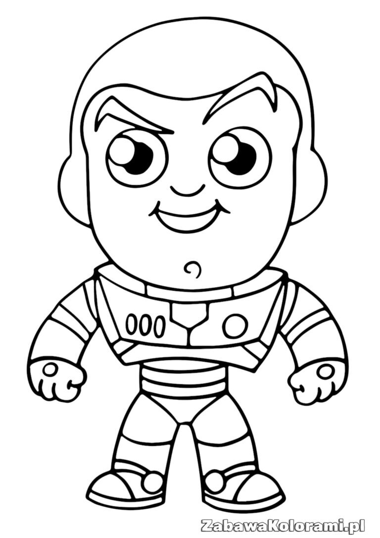 Buzz Astral w charakterystycznej pozie z Toy Story
