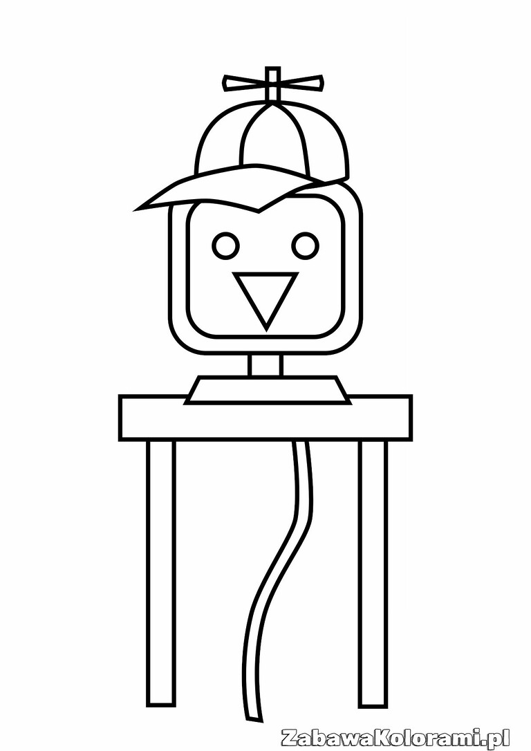 Mr Fun Computer – Kolorowanka Sprunki