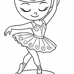 Ballerina Cappucina Kolorowanka