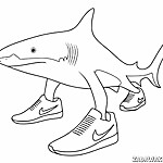 Tralalero Tralala Kolorowanka