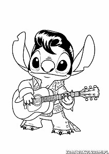 Stich grający na gitarze