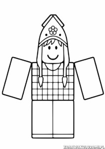 Kolorowanka roblox 99 nocy w lesie - postacie z gry Roblox
