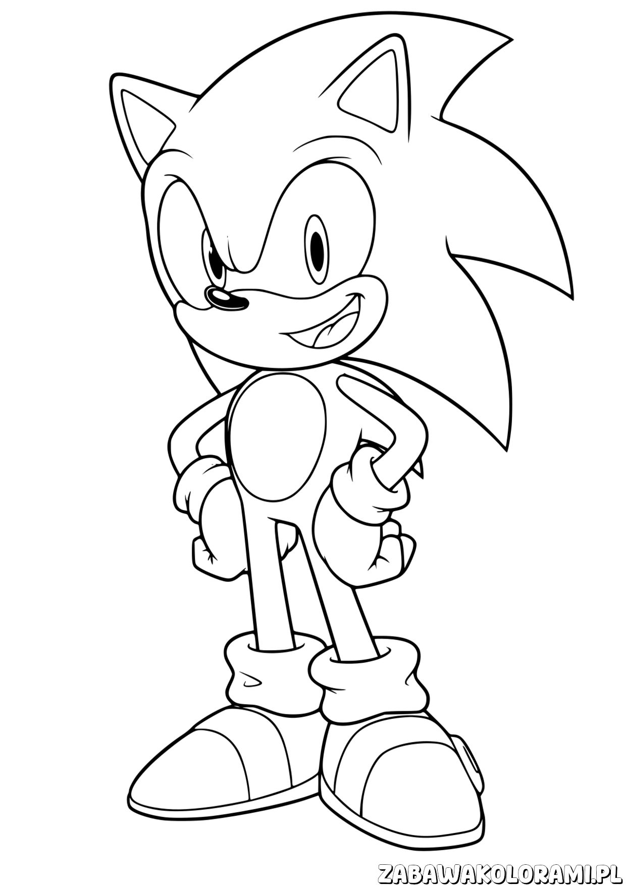 Kolorowanki Sonic The Hedgehog Antystresowa Zabawa Dla Fan w Kolorowanki Sonic The Hedgehog Antystresowa Zabawa Dla Fan w