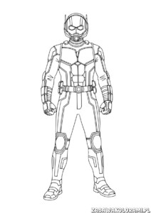 Kolorowanka Avengers – Ant-Man: Ant-Man w superbohaterskim stroju