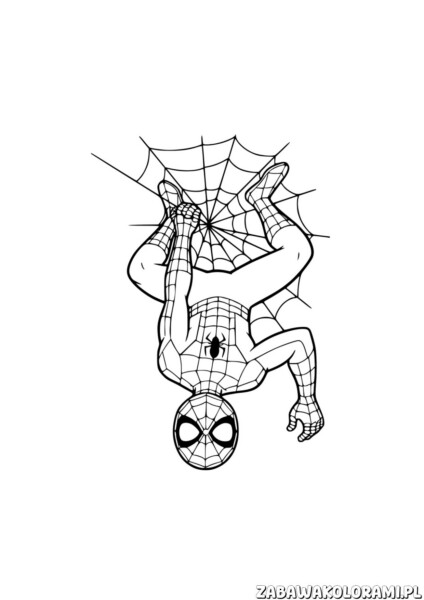 Spiderman – Kolorowanka Avengers: superbohater w akcji