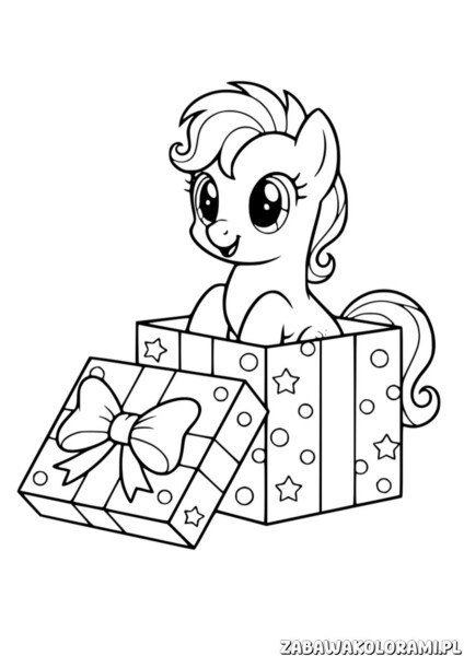 Kucyki my little Pony kolorowanka - zabawa z ulubionymi postaciami