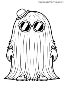 Kuzyn Coś Wednesday kolorowanka