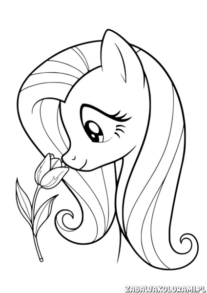 My Little Pony Kolorowanka - Pyszcząca kwiatek
