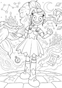 Kolorowanki Poppy Playtime do druku