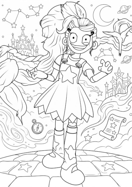 Kolorowanki Poppy Playtime do druku