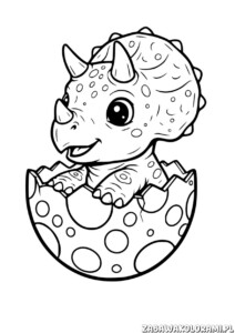 Kolorowanki dinozaury do druku