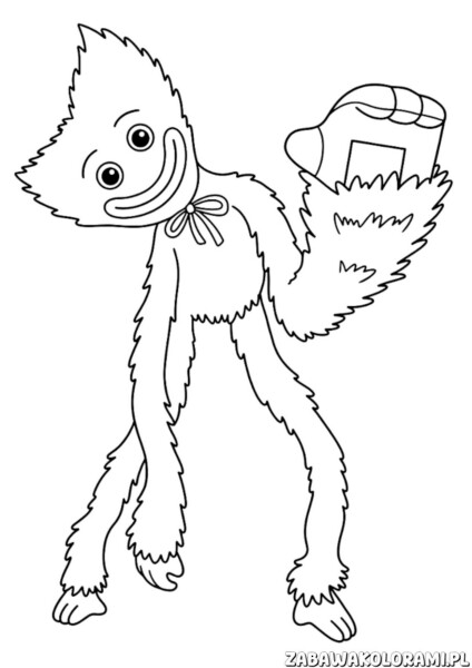 Kolorowanki do wydruku Poppy Playtime