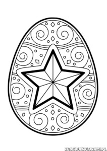 Darmowe pisanki do druku z innymi dekoracyjnymi wzorami i wieloma elementami