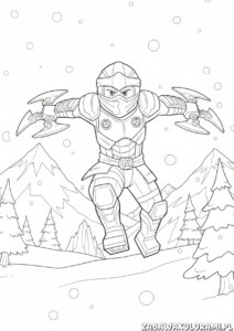 Darmowa Kolorowanka Ninjago