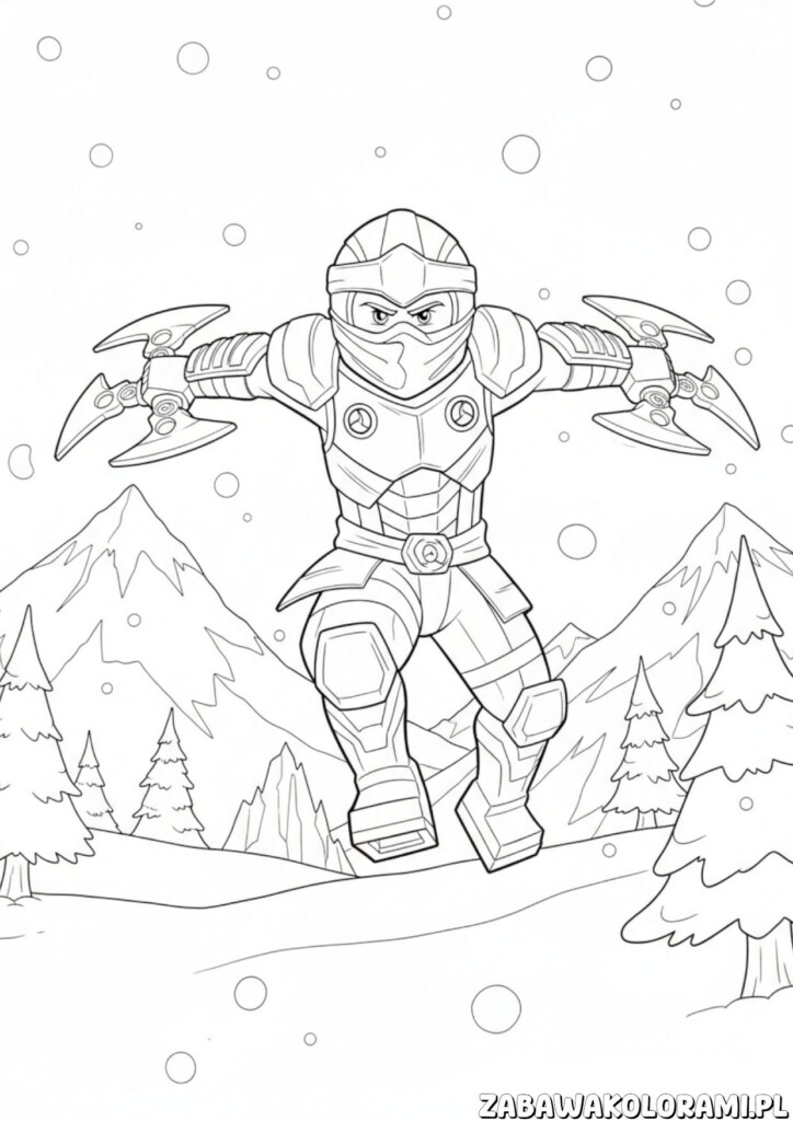 Darmowa Kolorowanka Ninjago