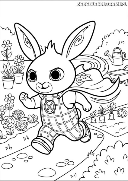 Kolorowanka Super bing