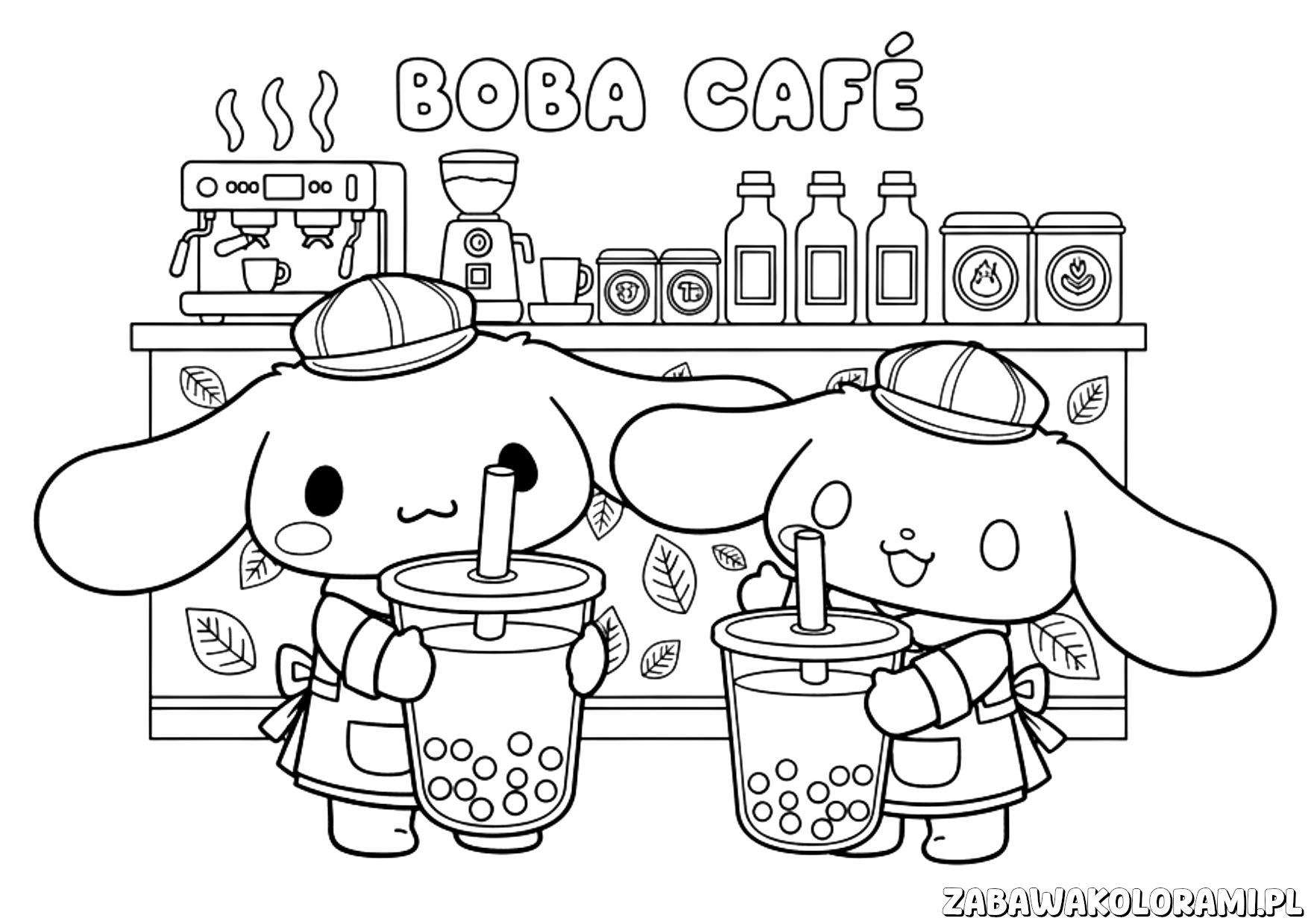 Cinnamoroll Kolorowanki do druku dla dzieci – zabawne kolorowanki z Cinnamoroll!