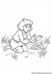 Velma kolorowanka do druku scooby doo