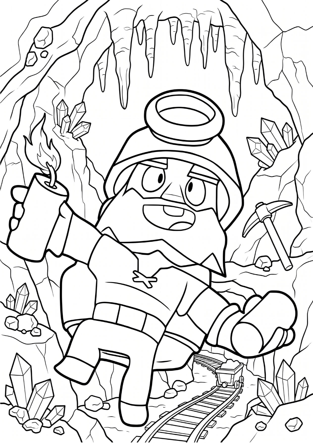 Brawl Stars Kolorowanka – Pokoloruj swoich ulubionych bohaterów z gry!
