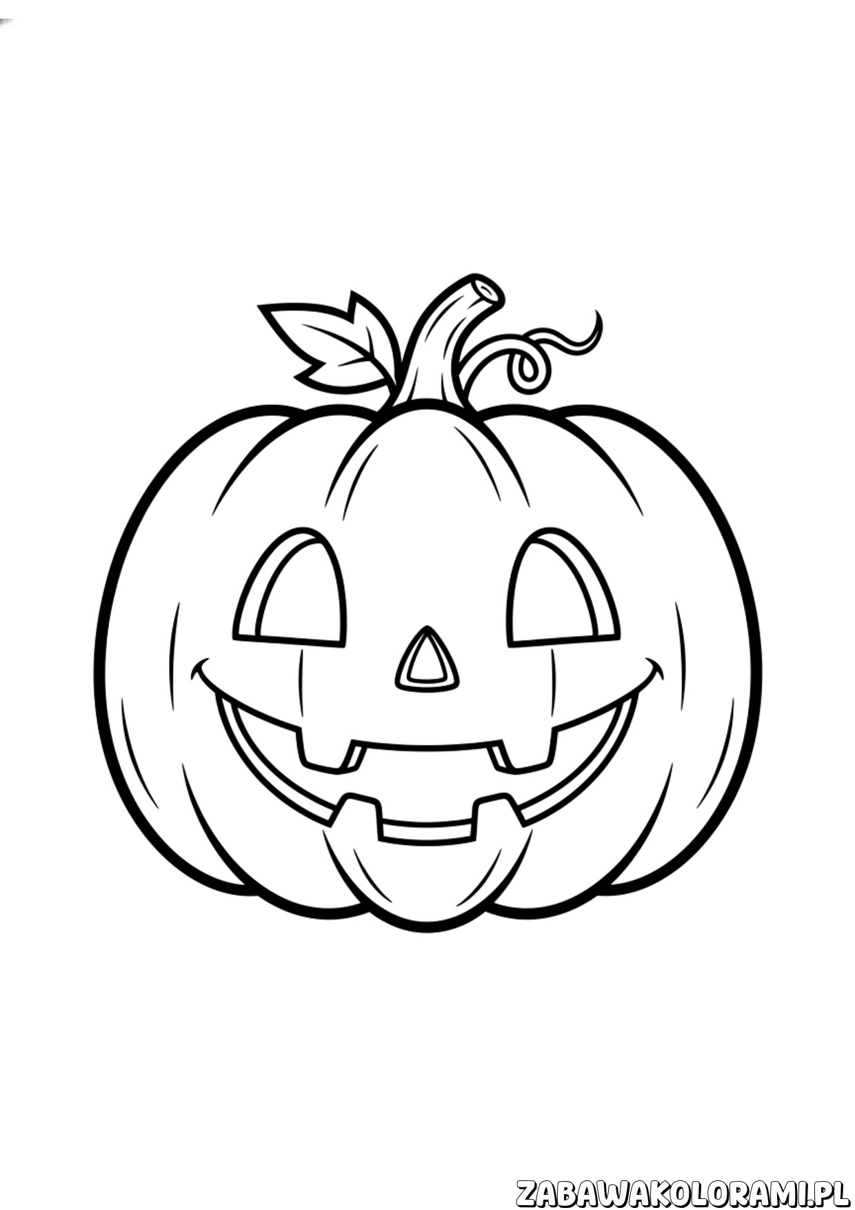 usmiechnieta dynia halloween – uśmiechnięta dynia trzyma maskę halloweenową