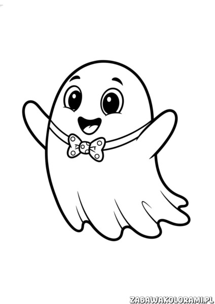 duszek demi vampirina kolorowanka – mały wampir w przyjaznym stroju